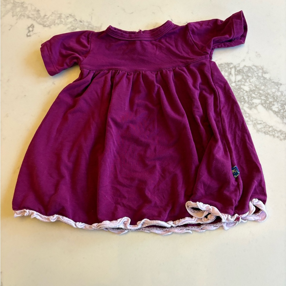 Purple Kids Dress KicKee Pants